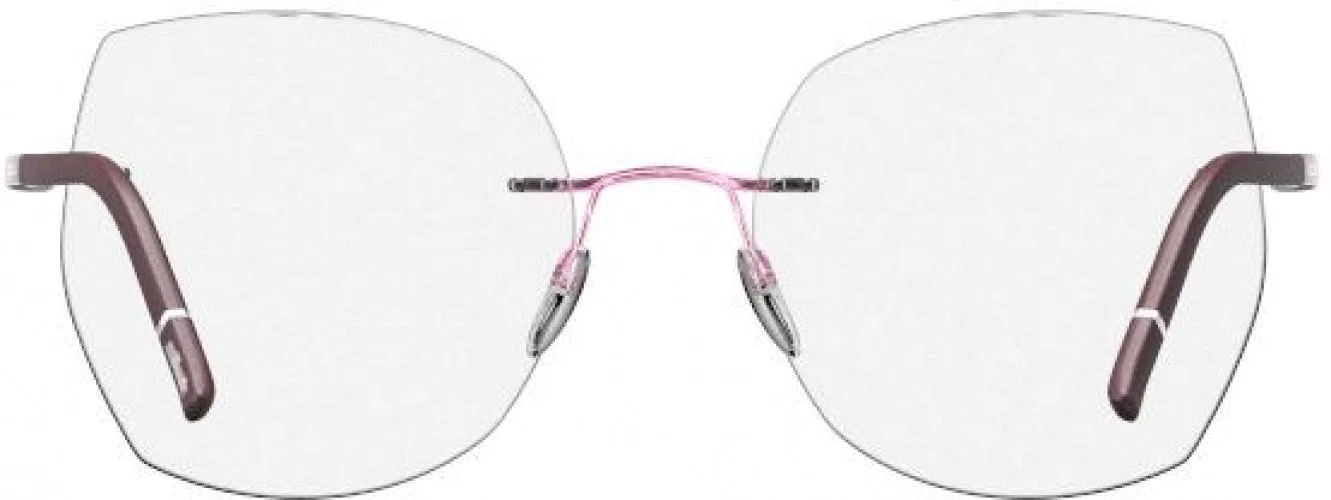 Silhouette The Wave Color Groove Demo Rimless 5567 Eyeglasses - view 74